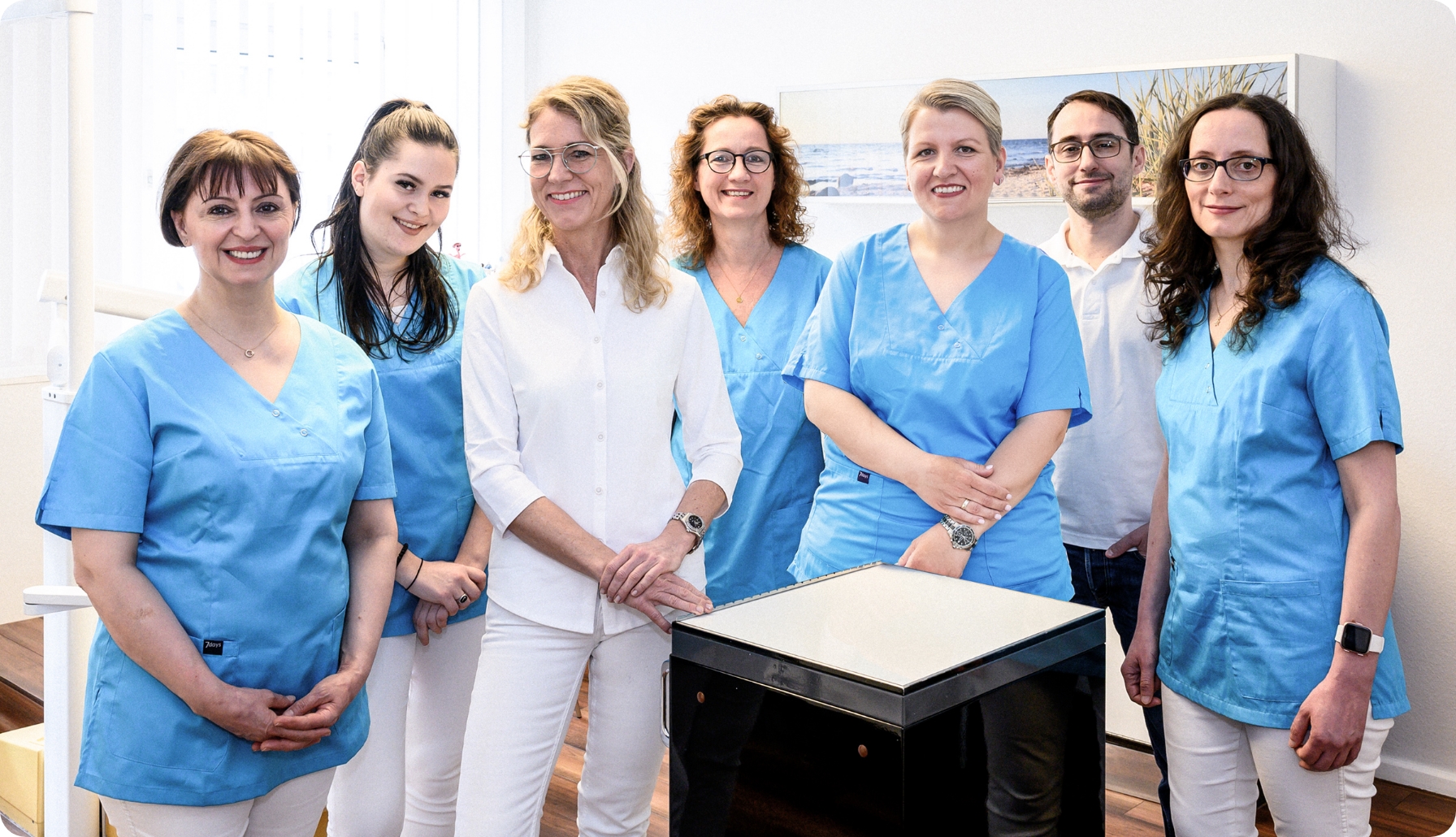 Team der Zahnarztpraxis Dr. Birgit Rentzsch in Berlin Wilmersdorf